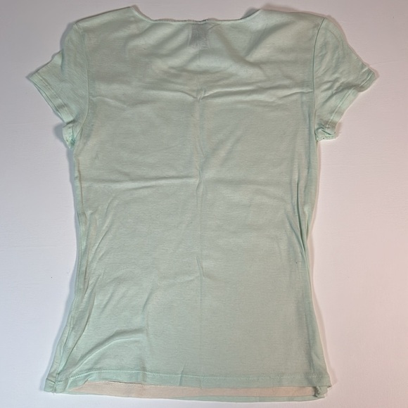 Vintage Y2K Gap - Green Short Sleeve Top - Small - Picture 8 of 8